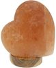 GLOBO LIGHTING Salzkristall-Tischlampe STONE, ohne Leuchtmittel, Salzstein, Dekolampe, Dekoleuchte, Herzform, Valentinslampe Bild 5