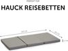Hauck Sleeper Reisebettmatratze für Kinderbett grey 60x120 cm Bild 3