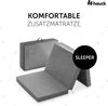 Hauck Sleeper Reisebettmatratze für Kinderbett grey 60x120 cm Bild 2