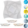 näve LED Deckenleuchte Liora, CCT - über Fernbedienung, Dimmfunktion, Memoryfunktion, Nachtlichtfunktion, dimmbar über Fernbedienung, LED fest integriert, warmweiß - kaltweiß, 3D-Effekt, CCT, Memory, Nachtlicht, dimmbar per Fernbedienung, weiß Bild 2
