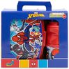 Spiderman 2er Set Kinderflasche (380 ml) und Brotdose im Geschenkkarton Bild 2