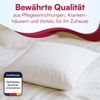 Clinotest Kopfkissen Polykissen Glatt, Füllung: 120g, Bezug: Polyester, Für jede Schlafposition, 95°C waschbar & trocknergeeignet, bewährte Qualität aus Hotellerie Bild 5