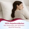 Clinotest Kopfkissen Polykissen Glatt, Füllung: 120g, Bezug: Polyester, Für jede Schlafposition, 95°C waschbar & trocknergeeignet, bewährte Qualität aus Hotellerie Bild 4