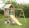 Wendi Toys Holz Spielturm Pinguin | inkl. Rutsche, Bild 4