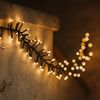Idena 31898 - LED Cluster Lichterkette mit 1152 LEDs in Warmweiß, ca. 28 m lang, für Außen & Innen, mit 8 Stunden Timer Funktion und Transformator, als Party Deko, Weihnachtsdeko, zur Hochzeit Bild 5