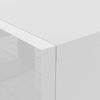 lukmebel TV-Hängeschrank Colgante, B150 x H36 x T40 cm, 2 Innenfächer, Klapptür „Push-to-Open-System“, Wandmontage, Hochglanzoptik Bild 5
