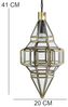 Marrakesch Orient & Mediterran Interior Pendelleuchte Orientalische Deko Pendelleuchte Hängelampe Lampe Yusa, Handarbeit Bild 3