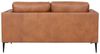 Valencia 2-Sitzer Ledersofa - Echtleder Cognac Braun Bild 5