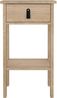 Dmora - Nachttisch Maxine, Niedrige Kommode, Tisch, Multifunktionaler Nachttisch, 40x34 h70 cm, Eiche Bild 5