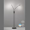 Fischer & Honsel 40300 LED Stehleuchte Dent 2-flammig Schwarz tunable white Bild 2