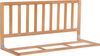 ib style® Bettgitter TAMO | Rausfallschutz für Kinder | Bettschutzgitter aus Holz | 90 cm Natur Bild 4
