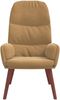 vidaXL Relaxsessel Braun Samt 4102618 Bild 5