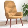 vidaXL Relaxsessel Braun Samt 4102618 Bild 4