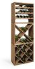 Weinflaschen-Regalsystem - 12-fache Einteilung - Kiefernholz Bild 2