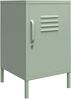 Dorel Home Furnishings Missionsbezirk | Beistelltisch mit Einer Tür aus grünem Metall Bild 1