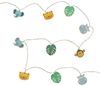 Lights4fun LED-Lichterkette 12er Safari Lichterkette Kinderzimmer aus Holz Bild 5