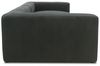 DOMO. collection Sofa Luciana, 2 Sitzer Bigsofa Garnitur in Cord, Rechteckig, Rückenlehne mit Polsterkisen, Füße mit Filzgleitern, 2er Couch, Polstergarnitur, 304 x 135 x 69 (BxTxH), anthrazit Bild 4