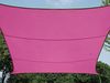 Sonnensegel Rechteckig 2x3m Pink mit Stangenset - Sonnenschutz für den Garten Bild 2