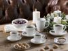 Tognana Set 6 EspressoTasse Margaret, Porzellan, Weiß Bild 2