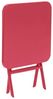 Hespéride - Quadratischer Gartenbeistelltisch Greensboro in Johannisbeerrot - 40 × 40 cm - Johannisbeere Bild 4