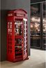Barschrank Telefonzelle Rot Bild 2