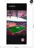 FC Bayern München Duschtuch Strandtuch Arena, Baumwolle (1-St) Bild 4