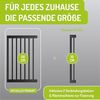 Schutzgitterverlängerungen Miko PEFC geprüftes Buchenholz von BOMI | Breite: 50 cm | Ansteckmodul aus Holz Buche| Links oder Rechts an das Klemmgitter angesteckt | Schnelle & Einfache Anbringung Bild 3