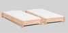 Dico 2er Stapelbett Massivholz mit Rollrost Größe 90x200 cm Bild 4