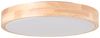 Lightbox Deckenleuchte, LED fest integriert, warmweiß - kaltweiß, spritzwassergeschützte Holz LED Deckenlampe, Ø 34 cm, 3000K - 4500K Bild 4