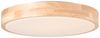 Lightbox Deckenleuchte, LED fest integriert, warmweiß - kaltweiß, spritzwassergeschützte Holz LED Deckenlampe, Ø 34 cm, 3000K - 4500K Bild 2