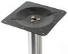 Melko Möbelfuß Tischbeine Möbelfuß Tischsäule Edelstahl Silber Tischfuß Möbelbein, (Stück), robust Bild 5