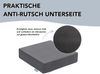 XDREAM Sitzkissen Sitzerhöhung, Aufstehkissen, Aufstehhilfe, formstabiles Kissen, softer Mikroplüschbezug, Anti-Rutsch-Unterseite Bild 2