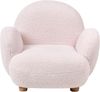 Kindersessel HEM Bouclé Pastellrosa Bild 1