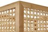 Kobolo Aufbewahrungskorb Regalkorb aus Holz und Rattan Gr L Bild 4