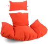 Kissen für Hängesessel Korb inkl. Rückenteil 2-teiliges Set Style Orange Bild 2