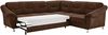 Cavadore Ecksofa Salisa mit Federkern / Polsterecke im klassischen Design / 264 x 86 x 244 / Mikrofaser Hellbraun Bild 5