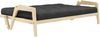 KARUP DESIGN GRAB Schlafsofa Gestell Natur Matratze Dark Grey Bild 3
