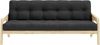 KARUP DESIGN GRAB Schlafsofa Gestell Natur Matratze Dark Grey Bild 5