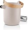 Eva Solo Tee-Thermokanne Nordic Kitchen, Isolierkanne, Edelstahl, Kunststoff, Sand, 1 L, 520440 Bild 4