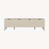 Fernsehschrank Nand 180x35x51 cm Sandfarben [en. casa] Bild 5