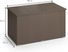 Kissenbox Braun 146 x 80 cm OK-Living Bild 3