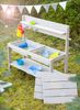 roba Matschküche 'Outdoor+' - Gartenküche 'Fun' - abnehmbare Abdeckung - wetterfest - Holz - Grau Bild 3