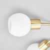 Lindby Deckenleuchten Elaina, Metall, Gold / Messing IP20, 5 x 4,5 W LED Bild 5