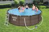 Bestway 'Steel Pro MAX™' Framepool, mit Zubehör, TriTech®-Material braun, Ø 366 x 100 cm Bild 2