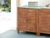 Outdoor-Küchenschrank BRUCOLI Akazienholz Braun Bild 2