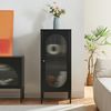 Beistellschrank Karlskrona 102x43x40 cm Schwarz, matt [en. casa] Bild 3