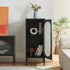 Beistellschrank Karlskrona 102x43x40 cm Schwarz, matt [en. casa] Bild 4