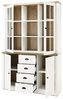 Landhaus Buffetschrank in Pinie weiß und Eiche hell PISA-61 inkl. LED, B/H/T: 130/198/43cm Bild 3