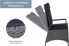 LC Garden 'Keramo' Dining-Positionsstuhl, verstellbar, Polyrattan grau Bild 4