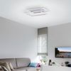Paul Neuhaus INIGO 8192-55 LED-Deckenleuchte Edelstahl 24W Warmweiß Dimmbar ueber Lichtschalter, Me Bild 4
